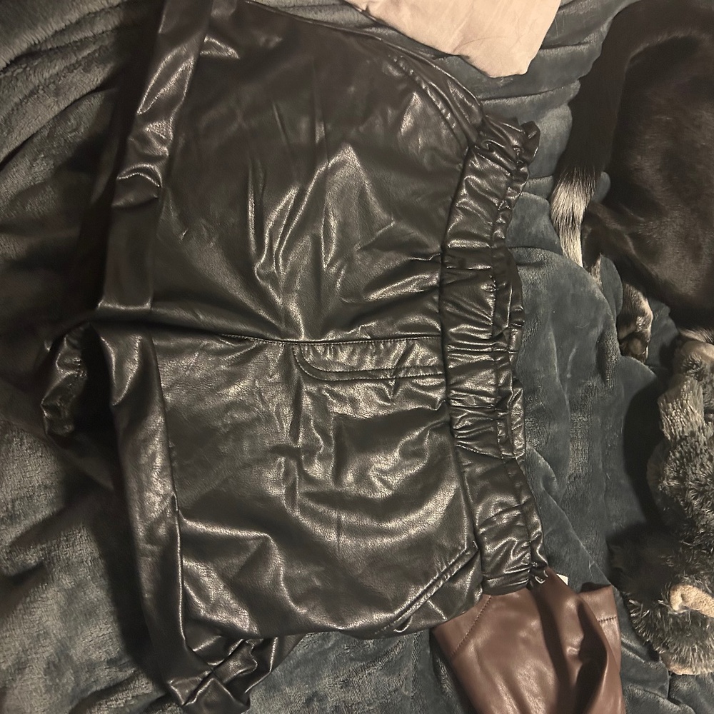 Leather Shorts